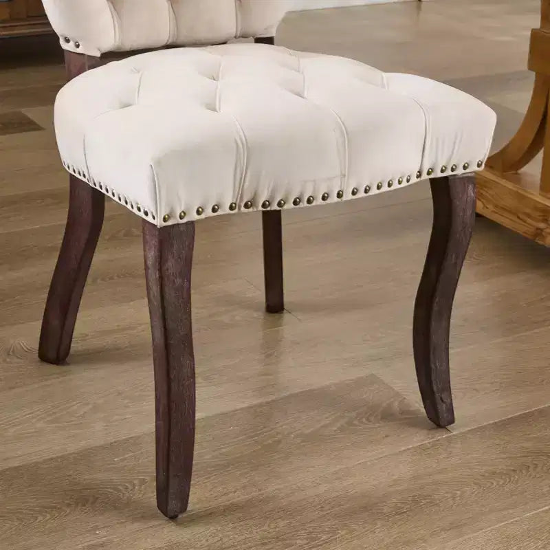 MAYEERTY Set di 2 Sedie da Esterno per Patio in Alluminio con Accenti in Rattan e Cuscini Resistenti alle Intemperie