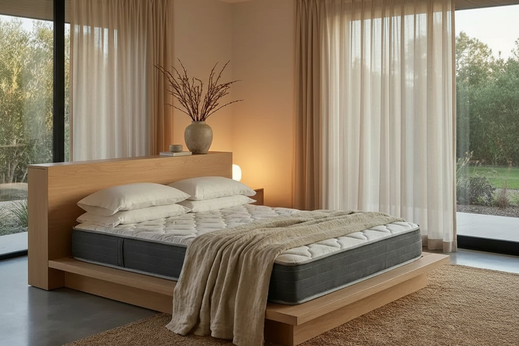 Atlas Mattress 8 Full Innerspring Mattress, Breathable Cover, Plush Firmness